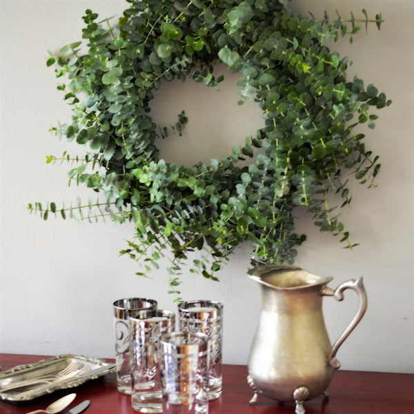 Baby Eucalyptus Wreath | Spring Door Wreath | Wreath for Spring | Fresh Wreath